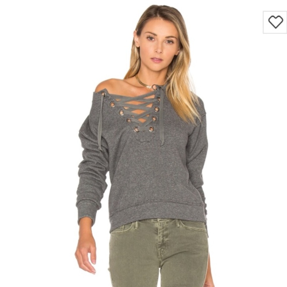 Brand New Mother Lace Up / Tie Up Easy Sweater